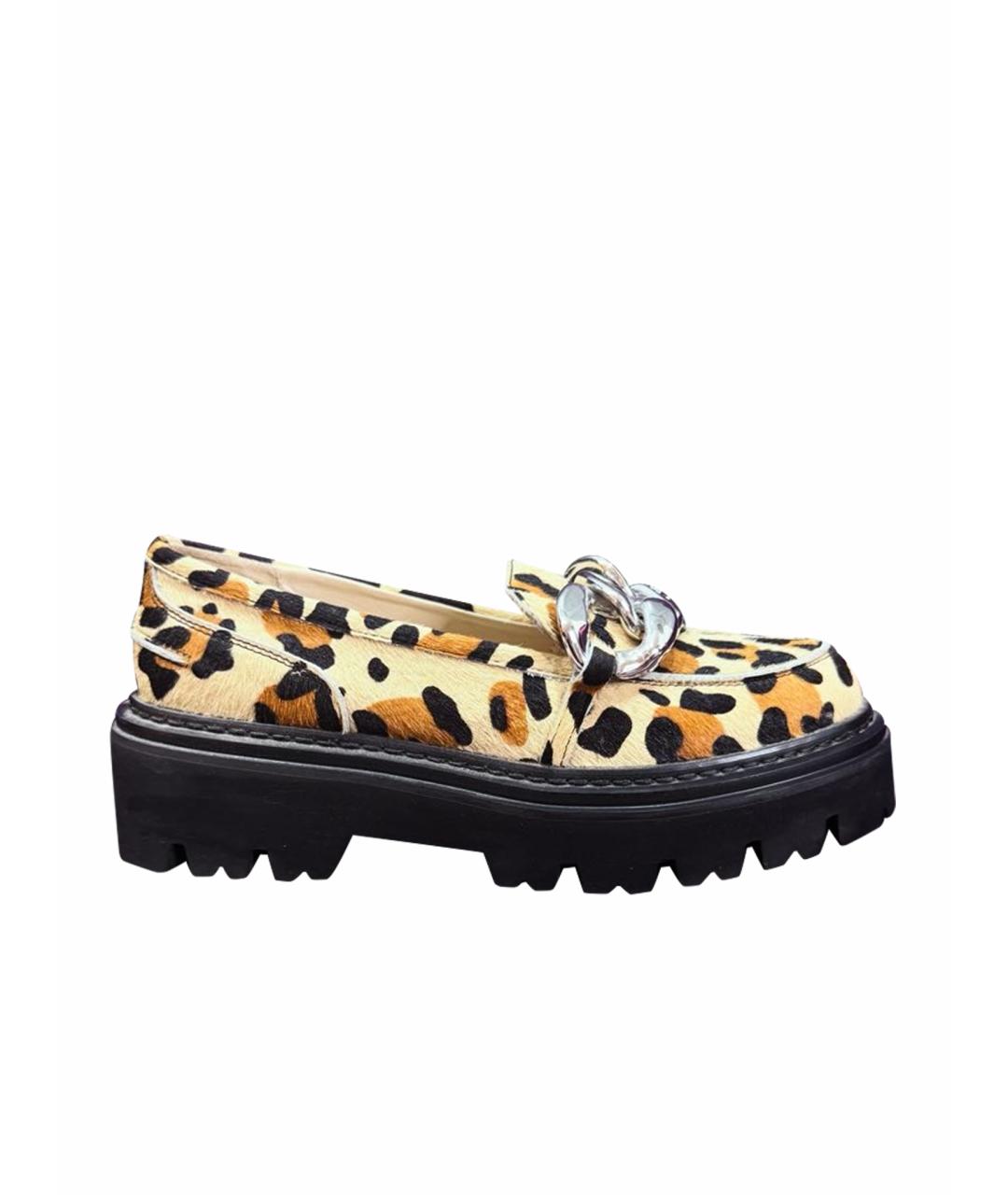 NO. 21 Мульти кожаные лоферы, фото 1