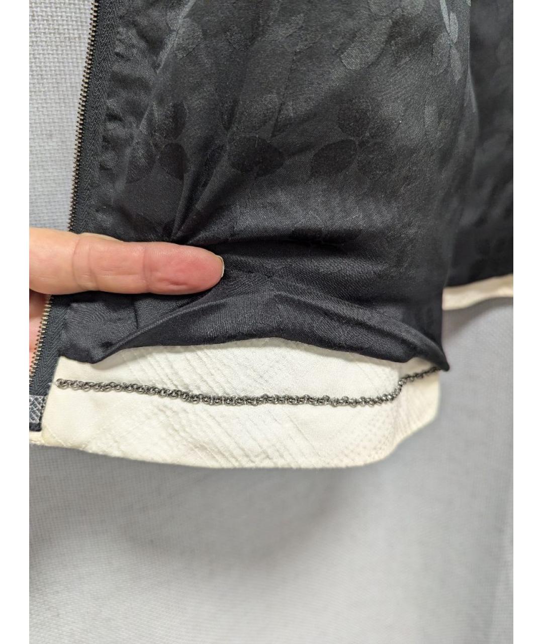 CHANEL Черный твидовый жакет/пиджак, фото 7