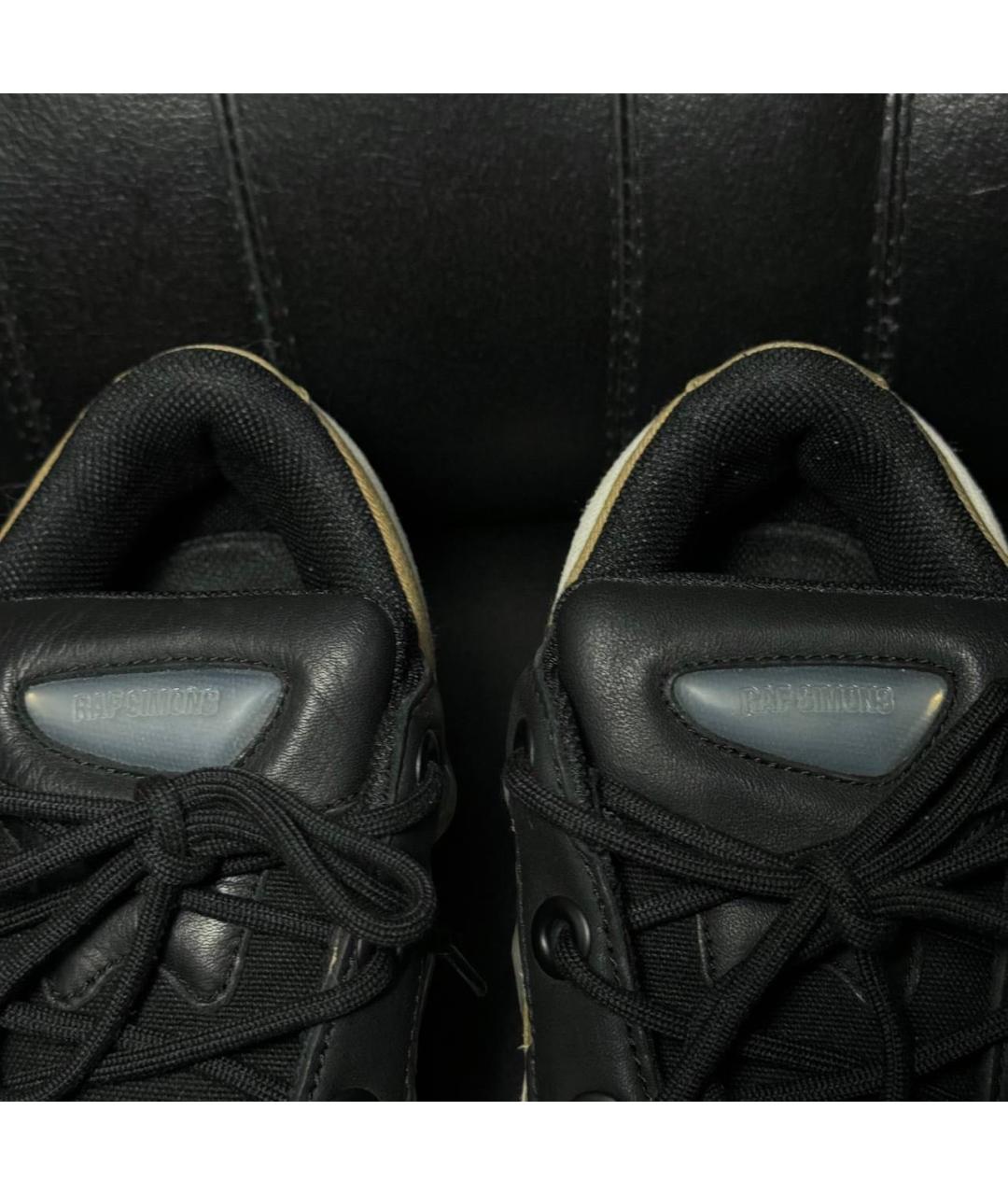 ADIDAS X RAF SIMONS Белые кожаные низкие кроссовки / кеды, фото 7