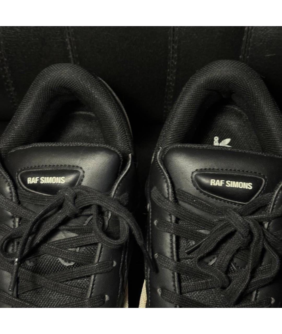 ADIDAS X RAF SIMONS Белые текстильные низкие кроссовки / кеды, фото 6