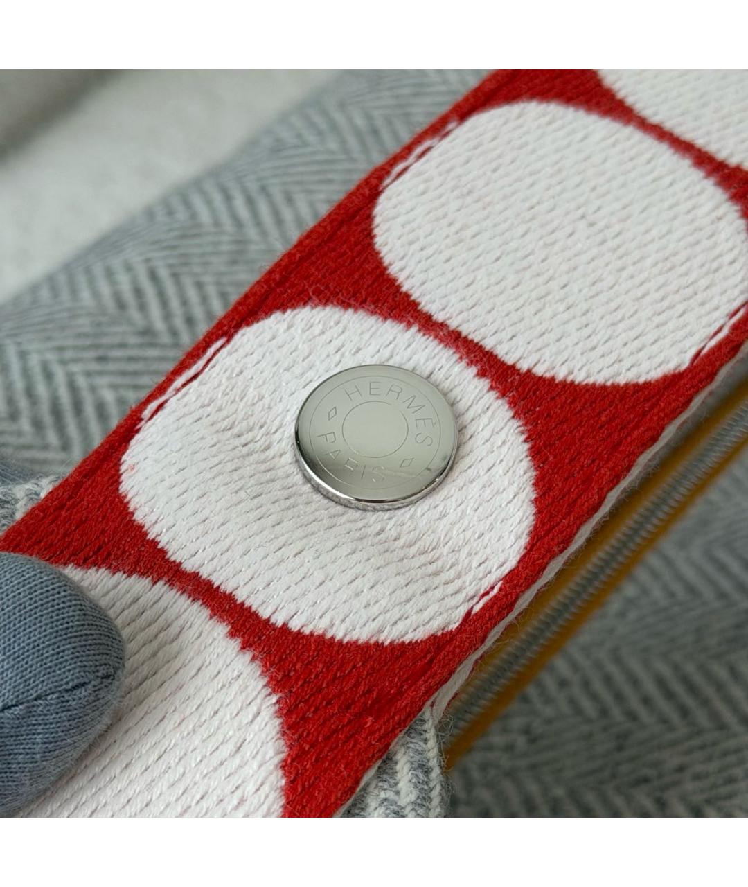 HERMES Бирюзовая косметичка, фото 6