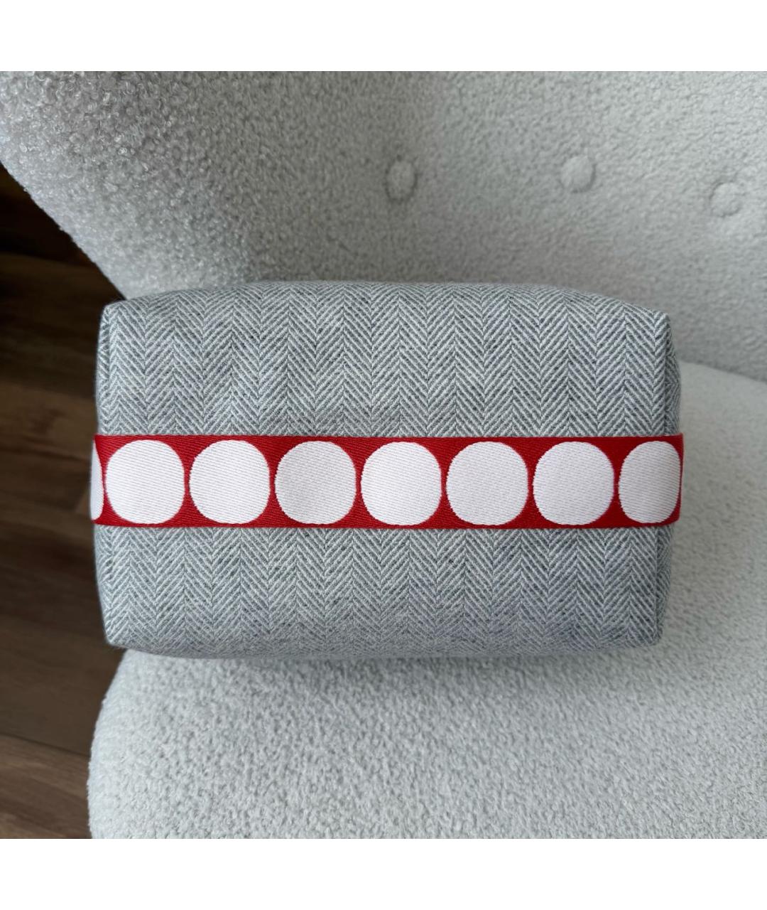 HERMES Бирюзовая косметичка, фото 4