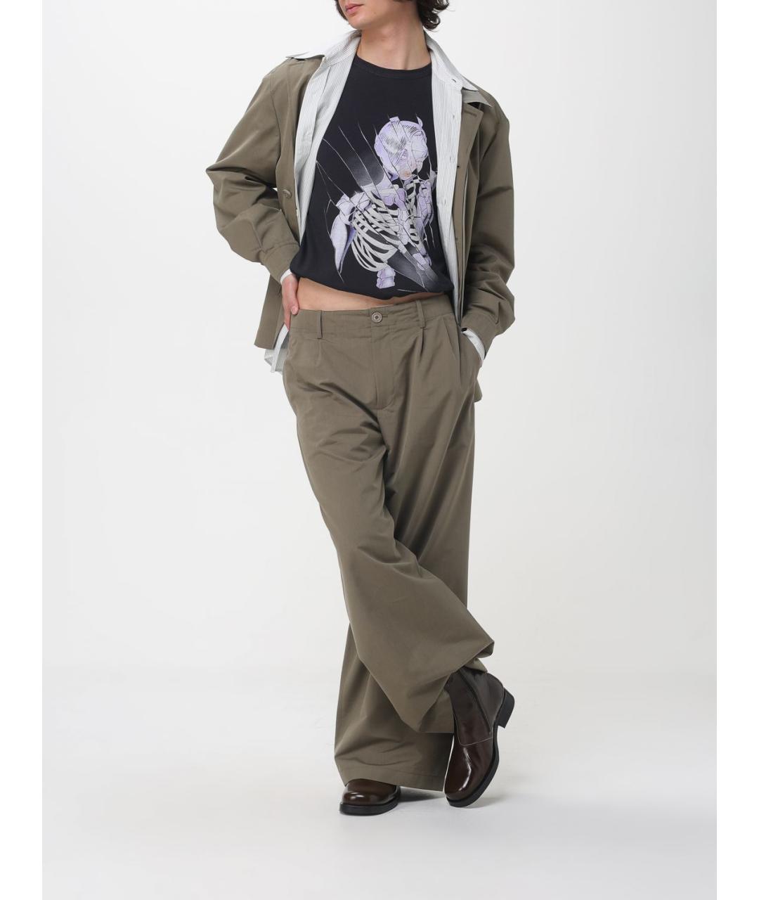 OUR LEGACY Черная хлопковая футболка, фото 2