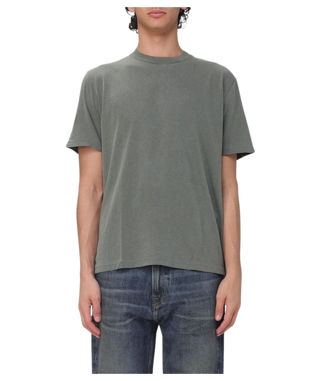 OUR LEGACY Зеленая футболка, фото 1