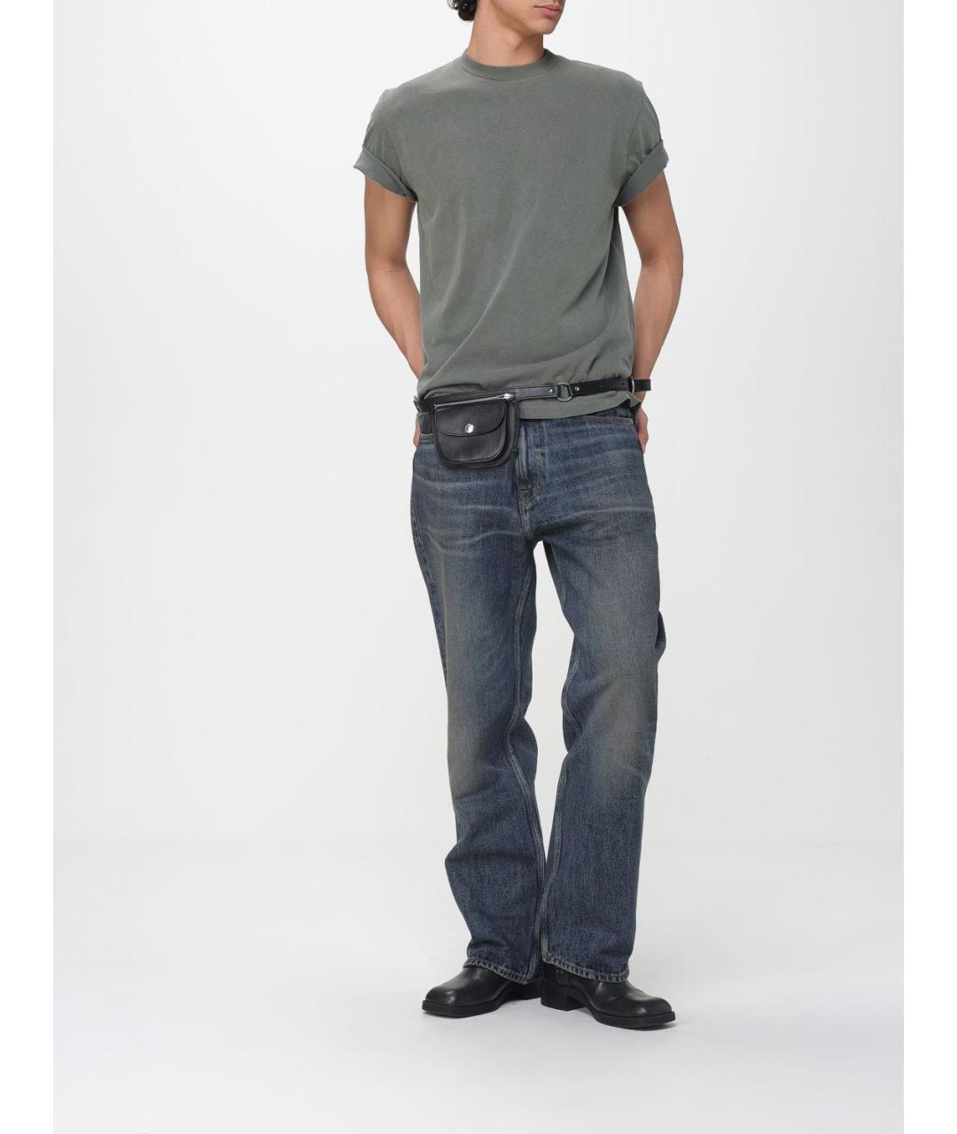 OUR LEGACY Зеленая футболка, фото 2