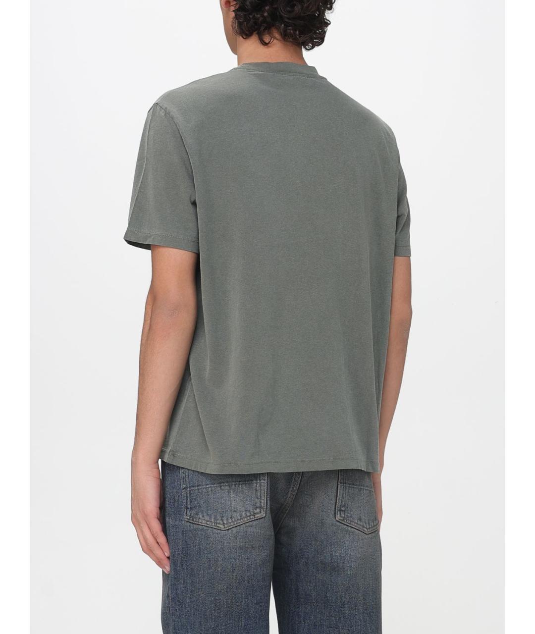 OUR LEGACY Зеленая футболка, фото 3