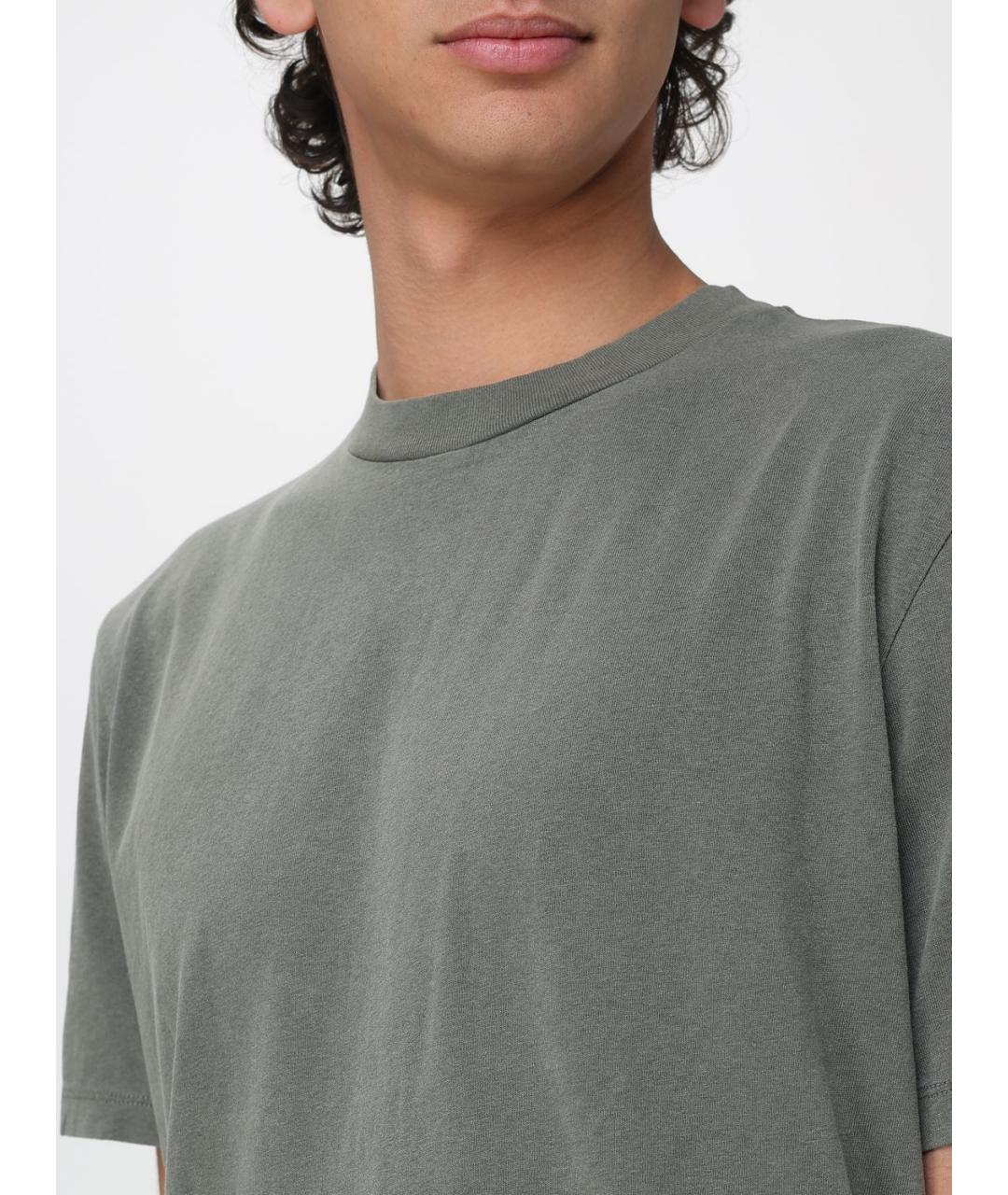 OUR LEGACY Зеленая футболка, фото 4