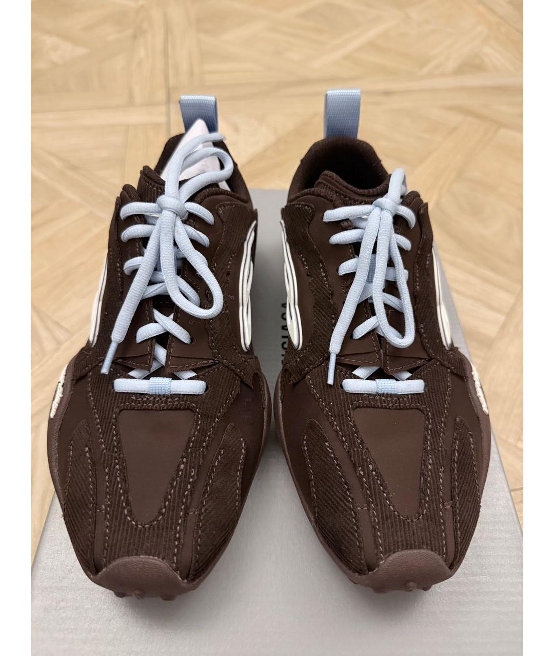 BALENCIAGA Коричневые кроссовки, фото 2