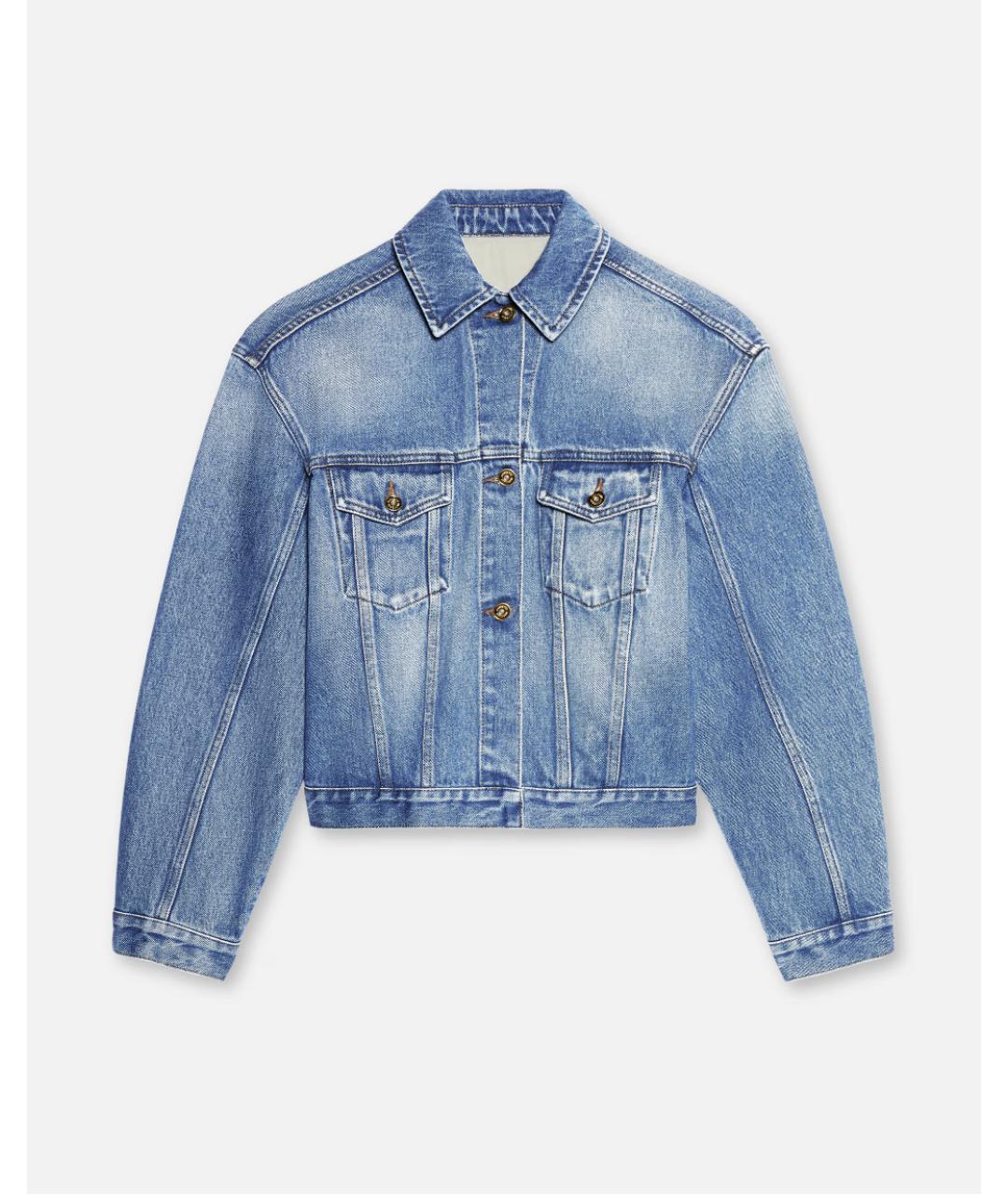 JACQUEMUS Синяя деним куртка, фото 6