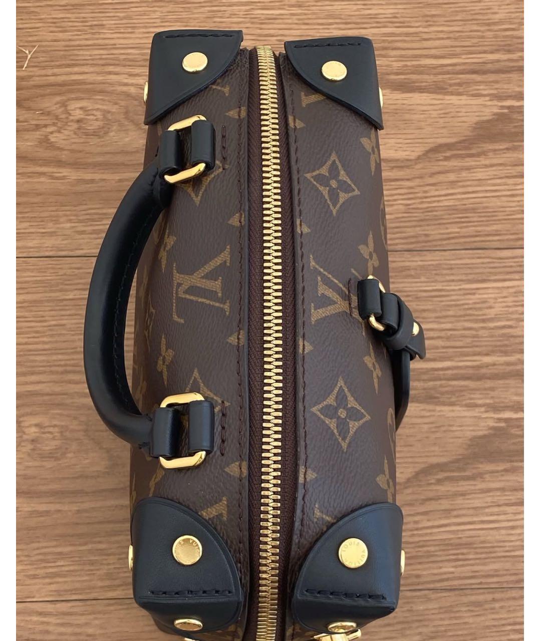 LOUIS VUITTON Коричневая сумка через плечо, фото 3