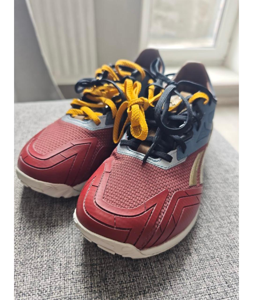 REEBOK Коричневые кроссовки из искусственной кожи, фото 7