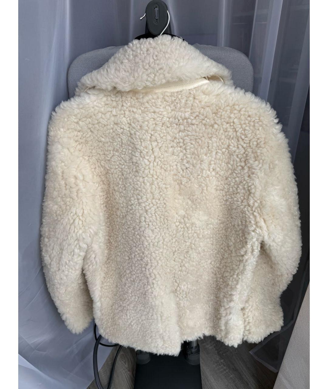 TOM FORD Белая шерстяная дубленка, фото 2