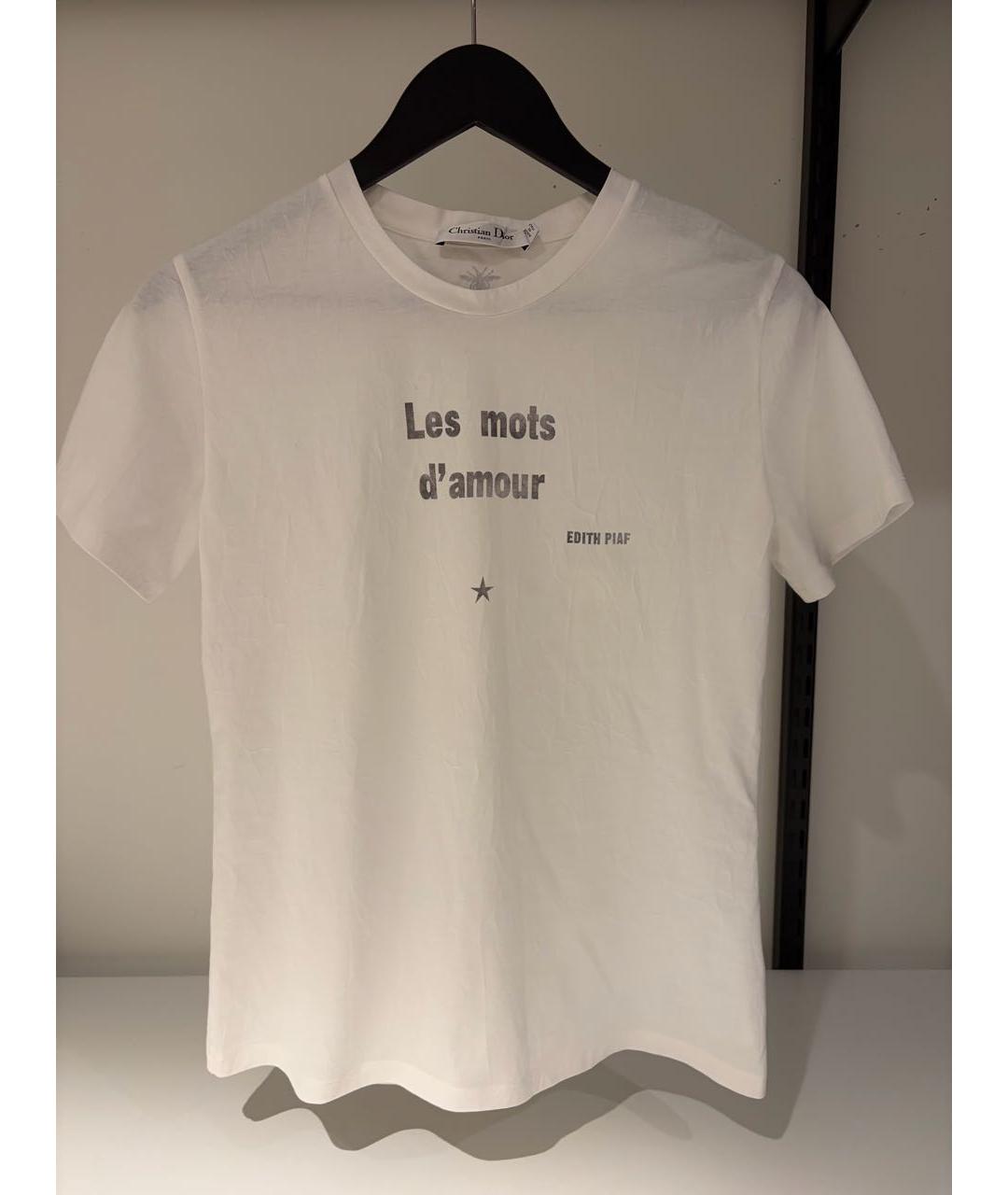 CHRISTIAN DIOR Белая футболка, фото 5