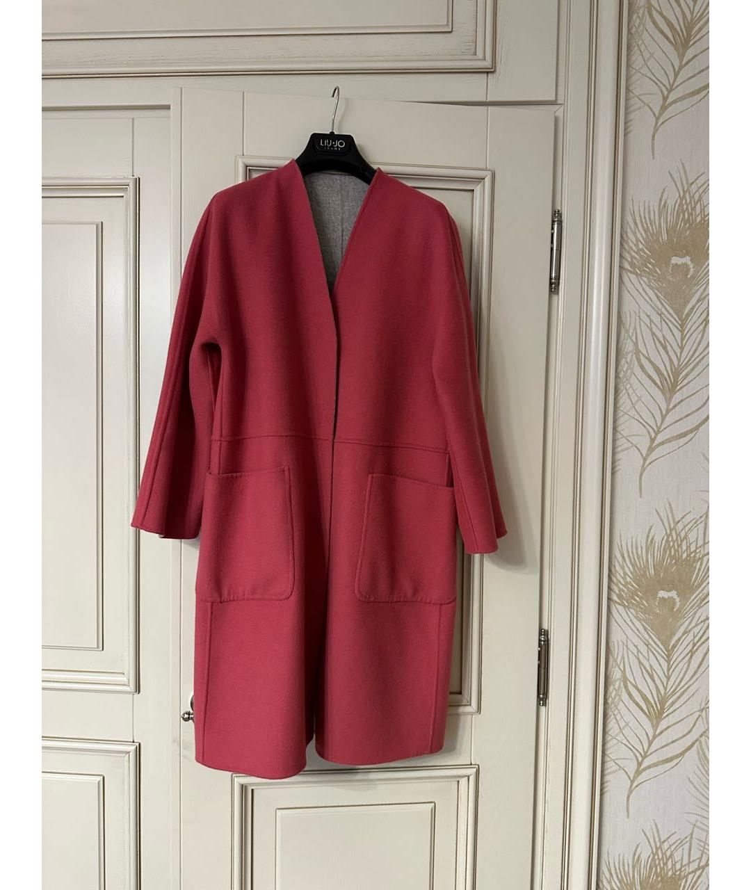 WEEKEND MAX MARA Мульти шерстяное пальто, фото 5