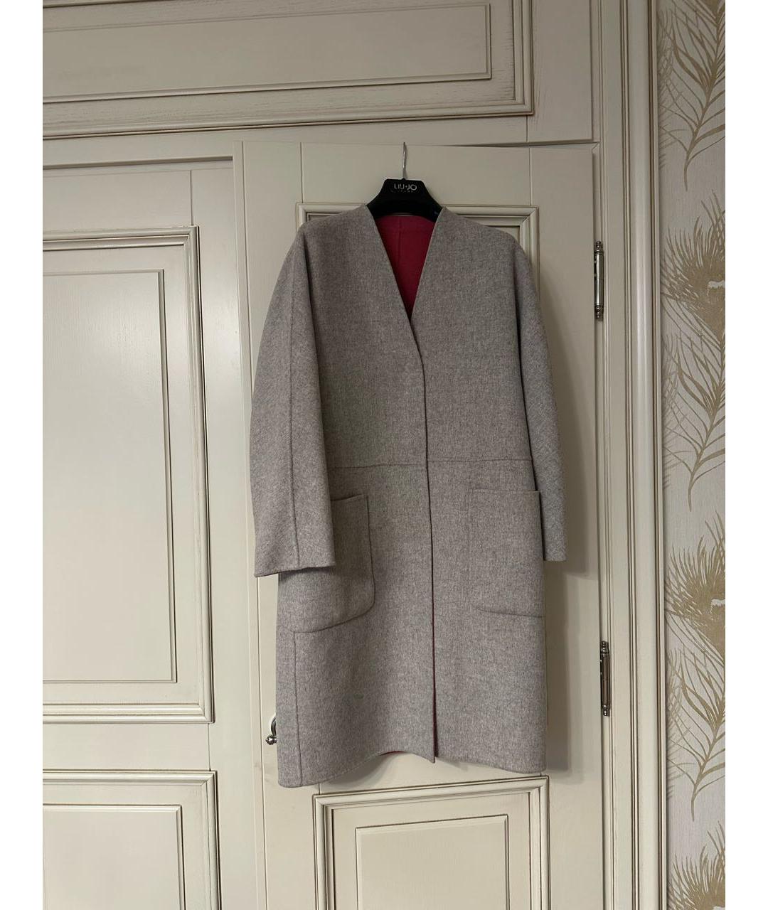 WEEKEND MAX MARA Мульти шерстяное пальто, фото 3