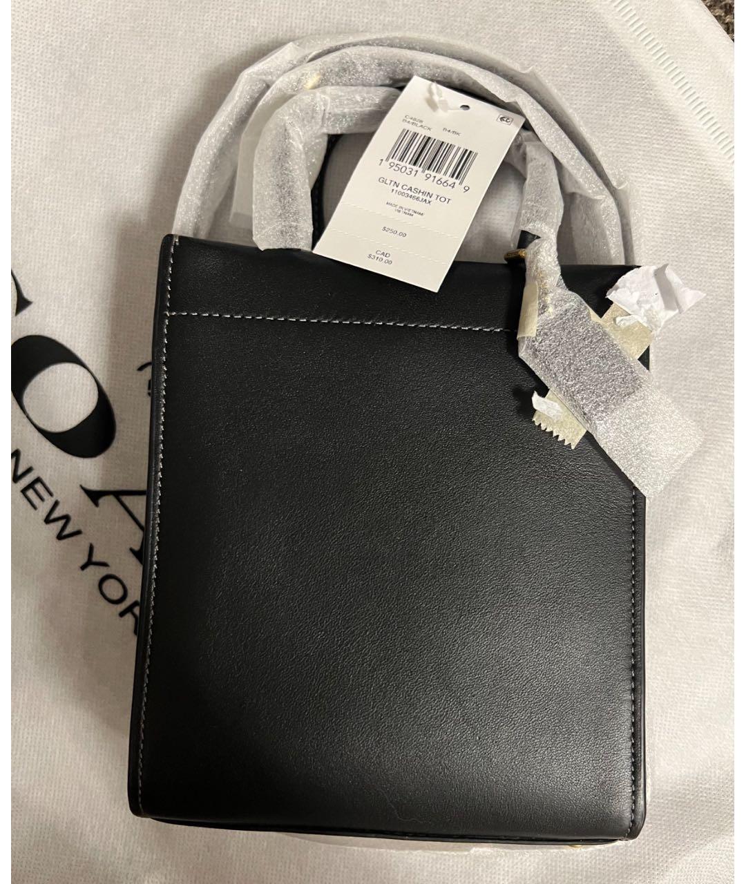 COACH Черная сумка тоут, фото 6