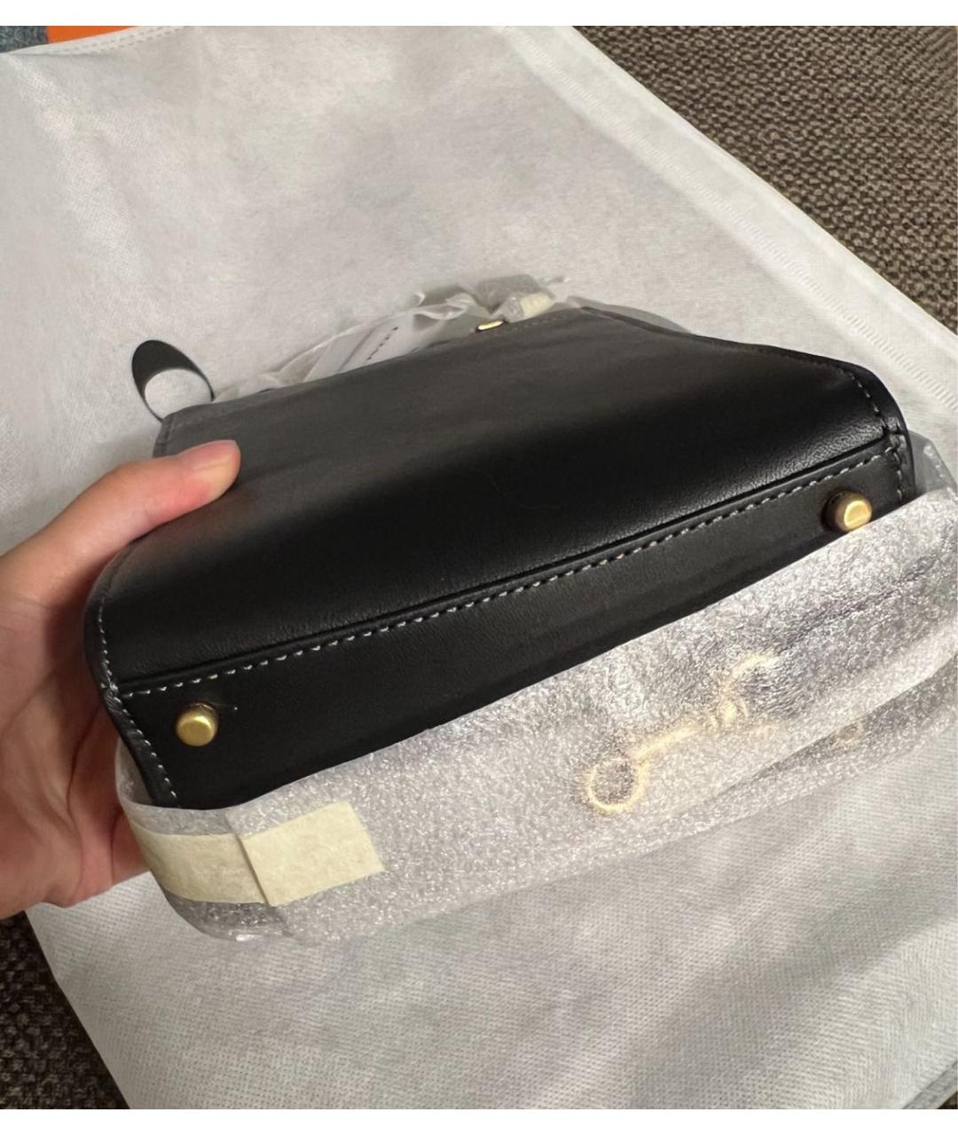 COACH Черная сумка тоут, фото 7