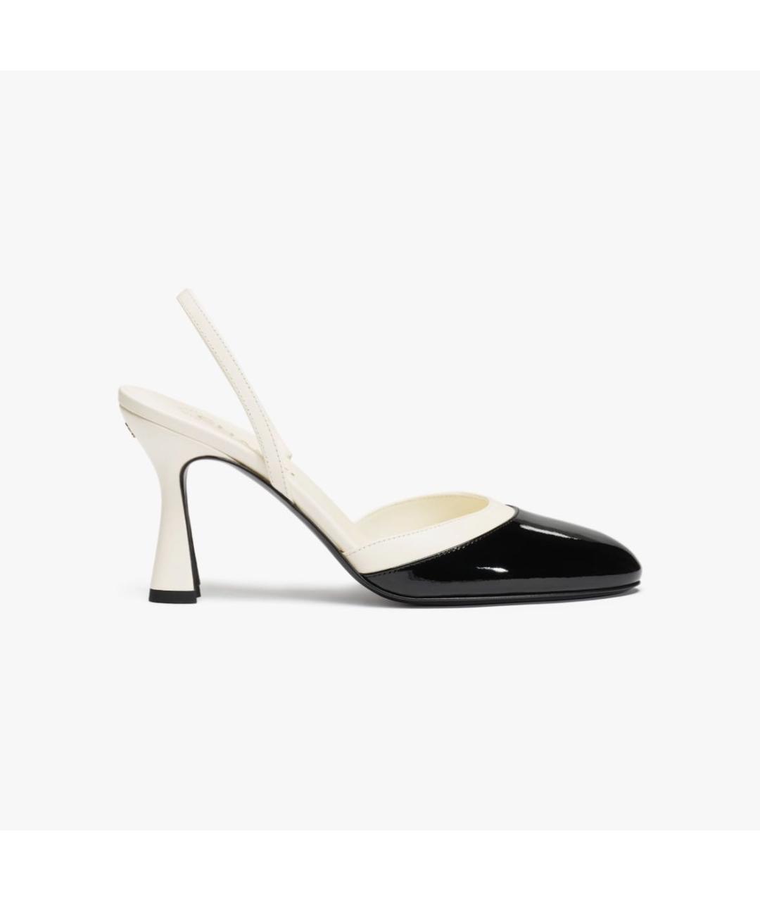 CHANEL Черные туфли из лакированной кожи, фото 5