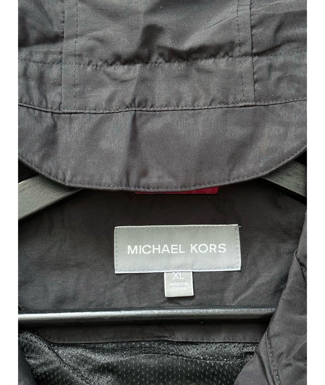 MICHAEL KORS Черная полиэстеровая куртка, фото 4