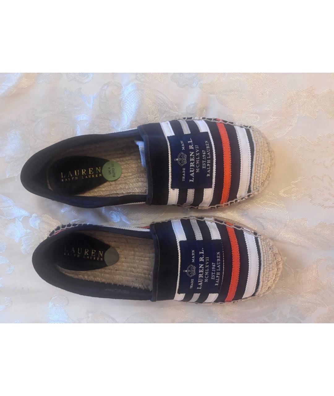 RALPH LAUREN Мульти кожаные эспадрильи, фото 3