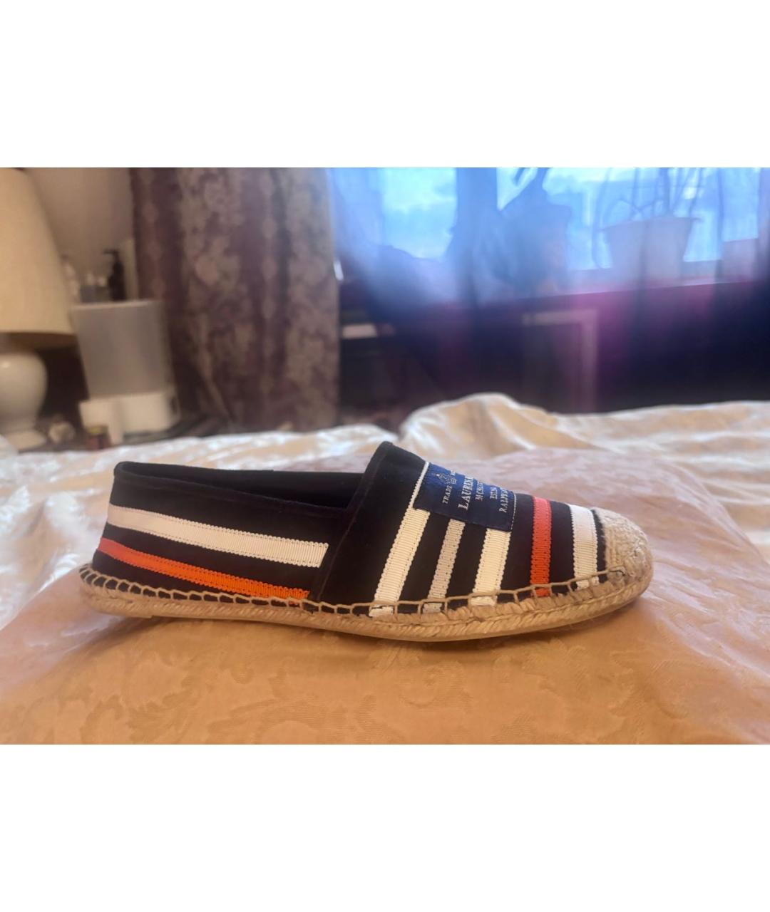 RALPH LAUREN Мульти кожаные эспадрильи, фото 8