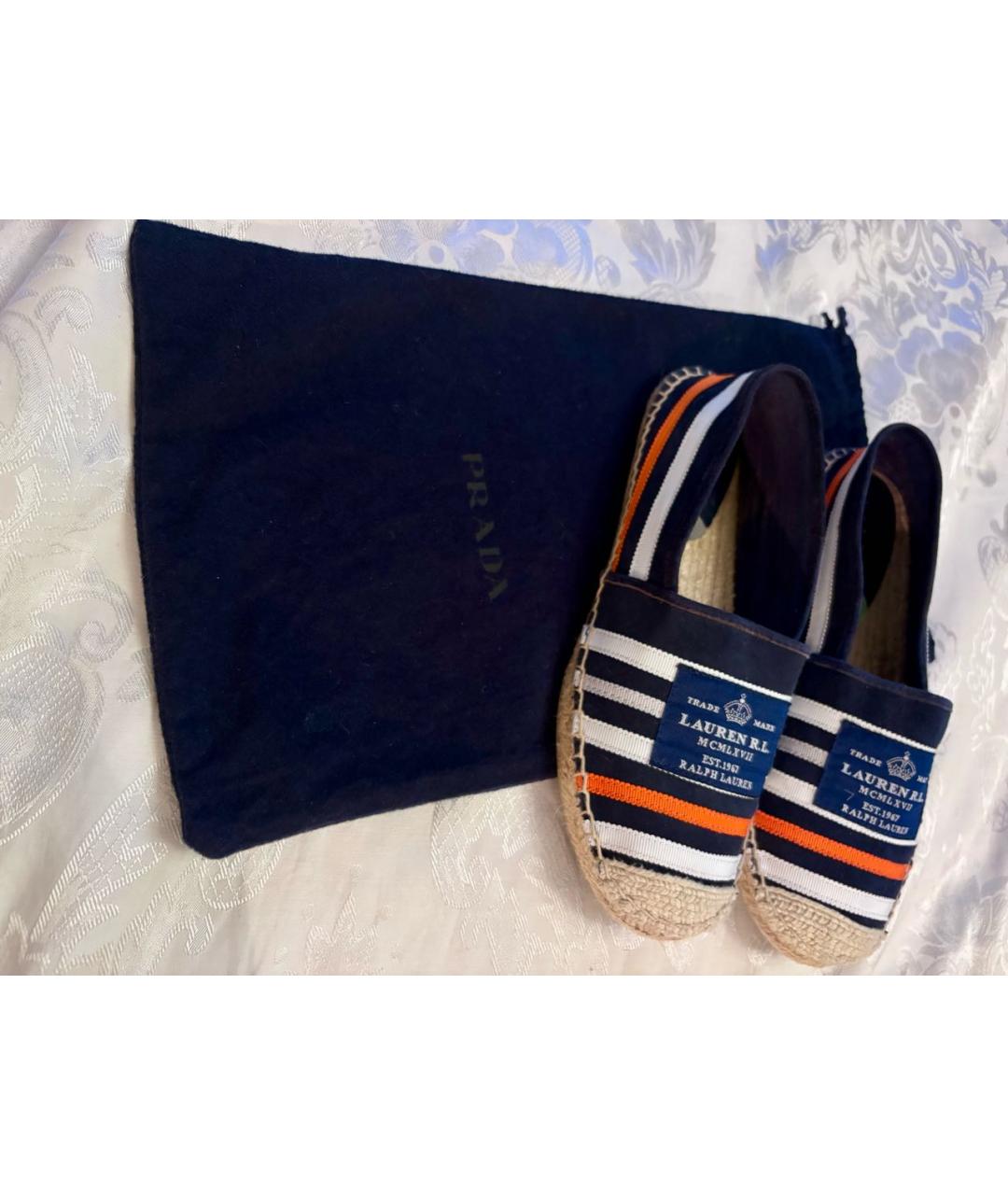 RALPH LAUREN Мульти кожаные эспадрильи, фото 2