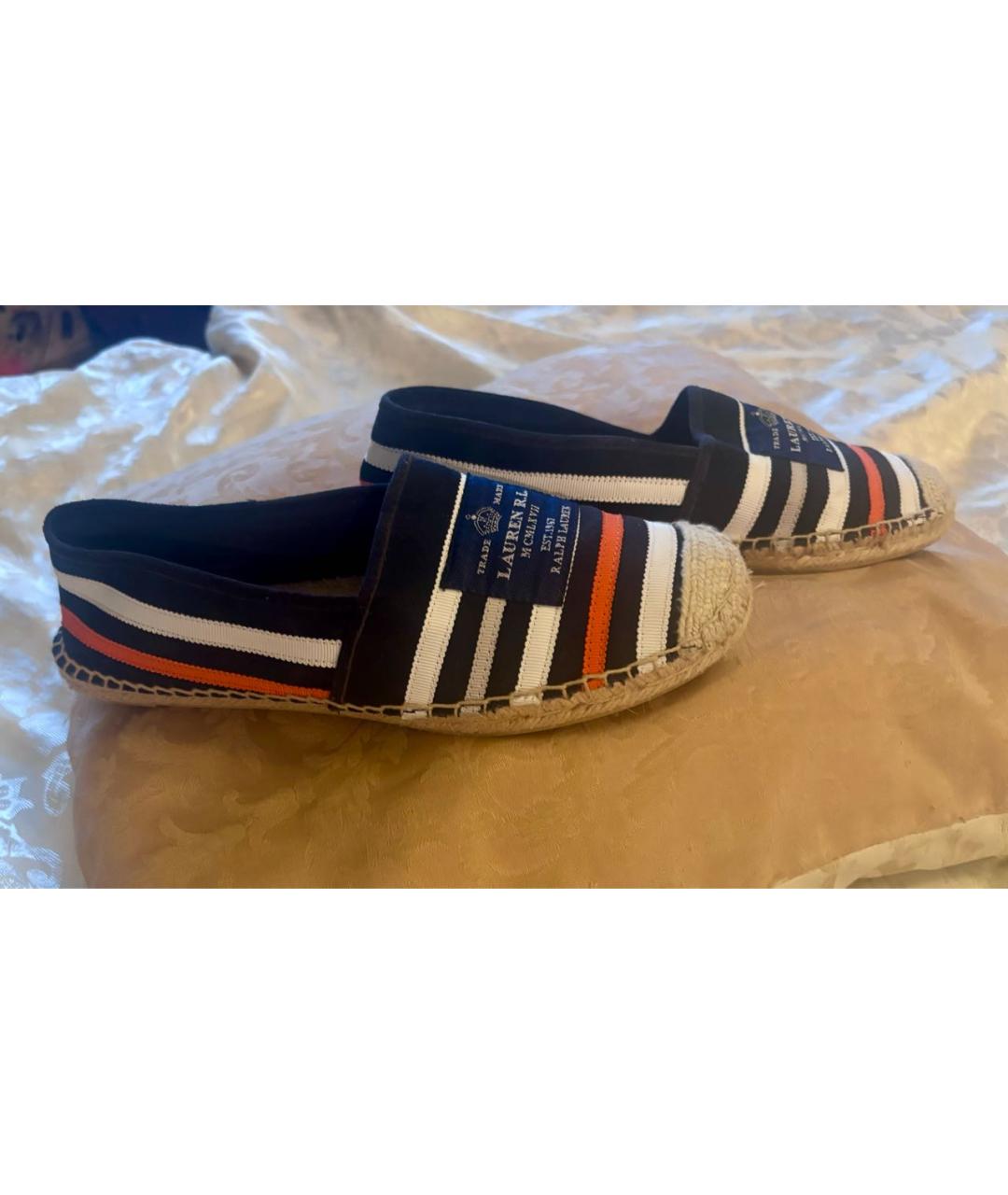 RALPH LAUREN Мульти кожаные эспадрильи, фото 6