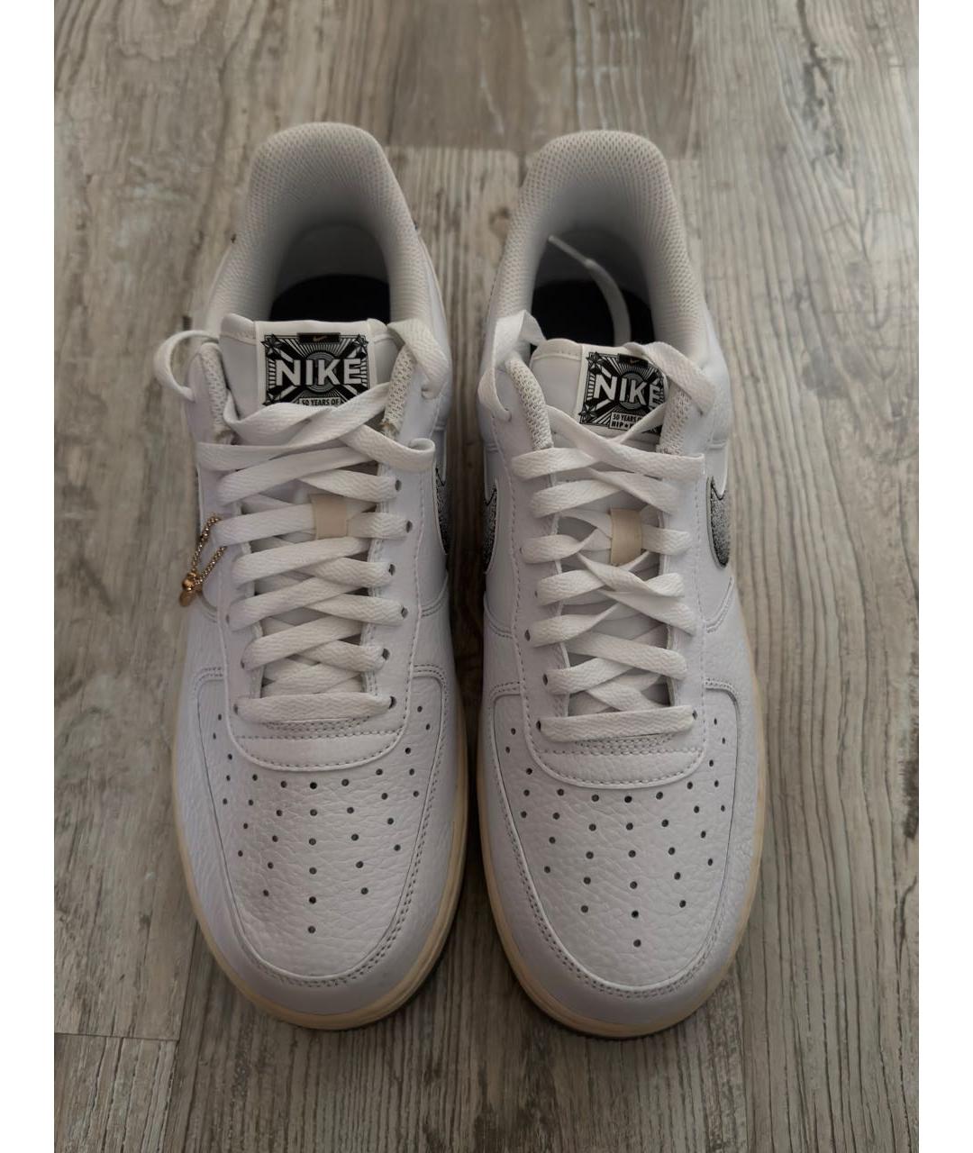 NIKE Белые низкие кроссовки / кеды, фото 2