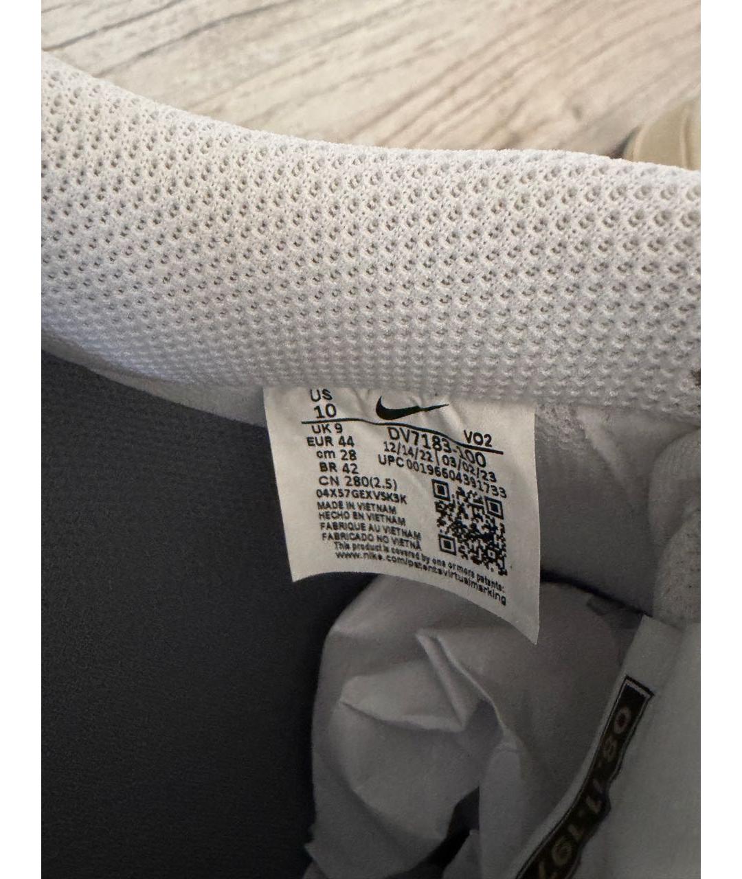 NIKE Белые низкие кроссовки / кеды, фото 6