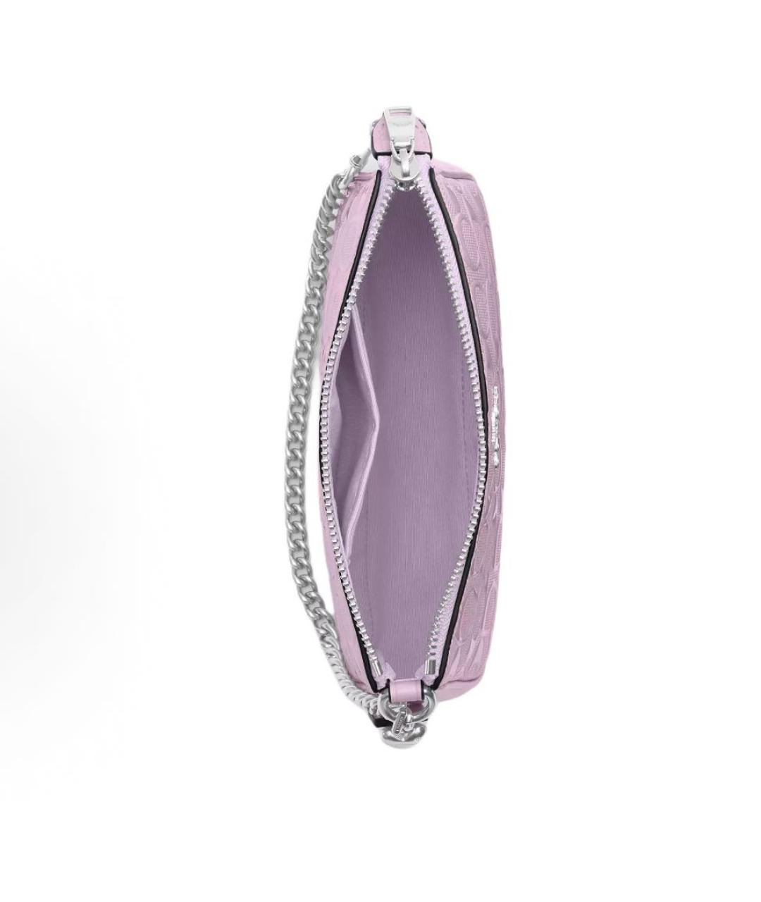 COACH Фиолетовая сумка с короткими ручками, фото 3