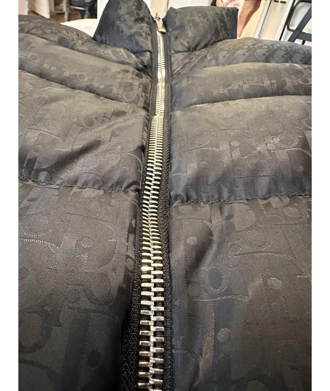 CHRISTIAN DIOR Черная полиамидовая куртка, фото 3