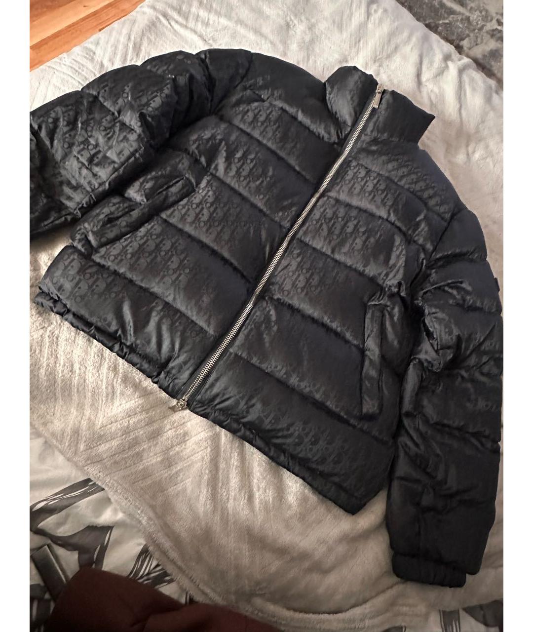 CHRISTIAN DIOR Черная полиамидовая куртка, фото 7