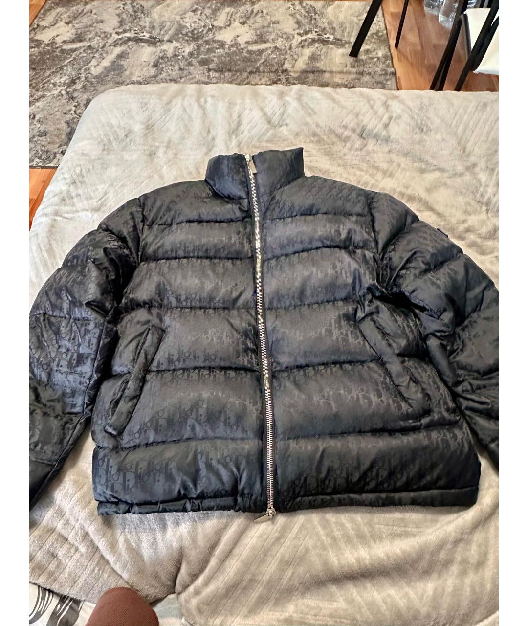 CHRISTIAN DIOR Черная полиамидовая куртка, фото 2