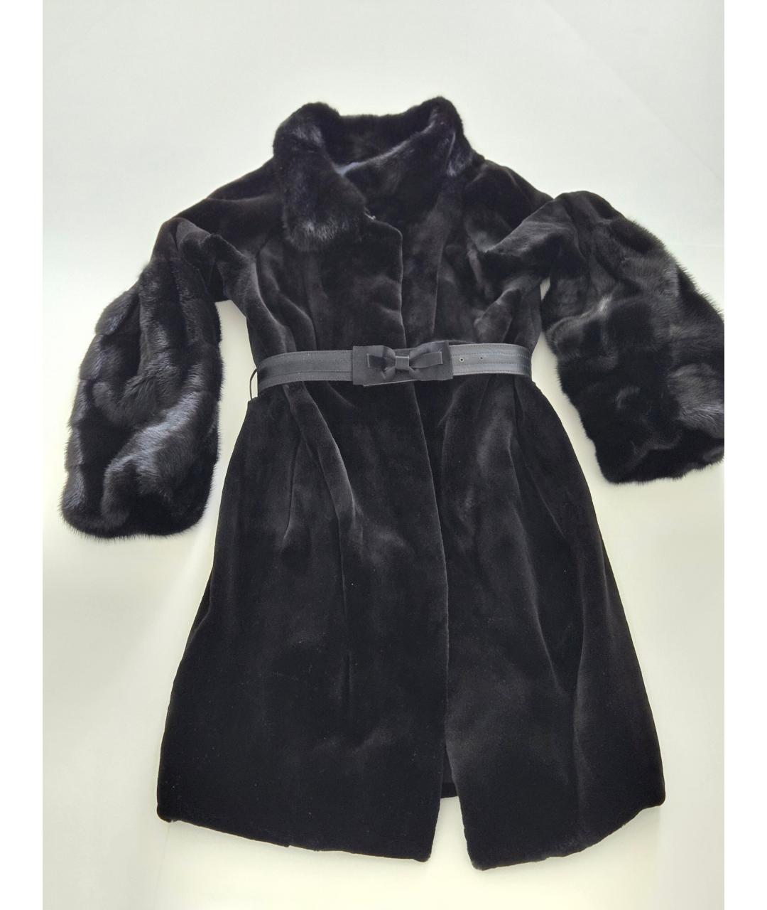 RINDI Черная меховая шуба, фото 6