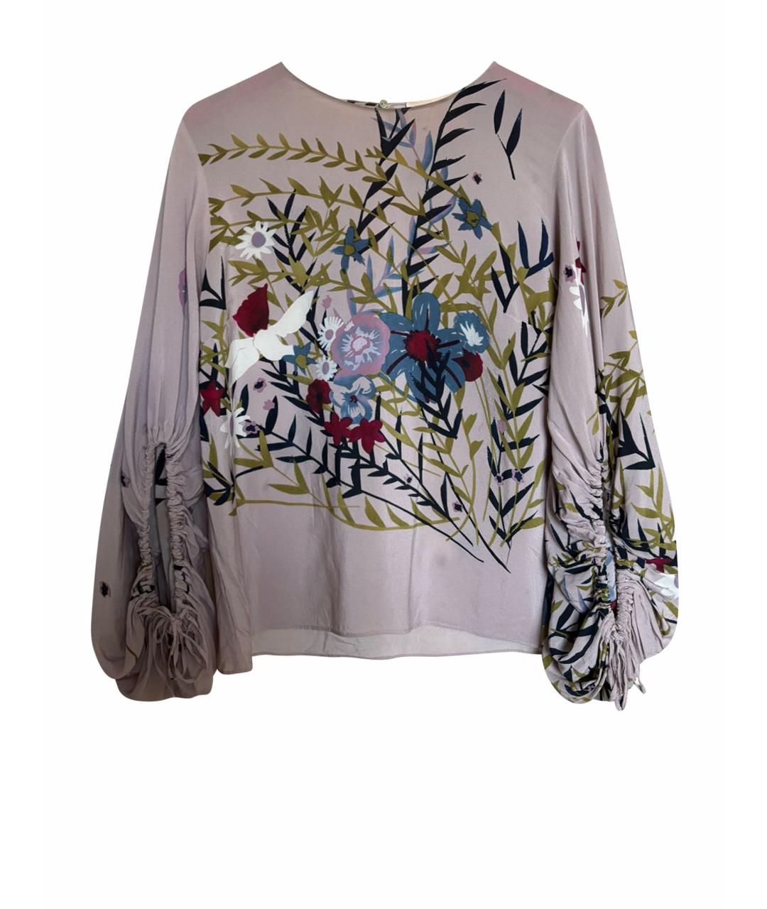 ERIKA CAVALLINI Мульти шелковая блузы, фото 1