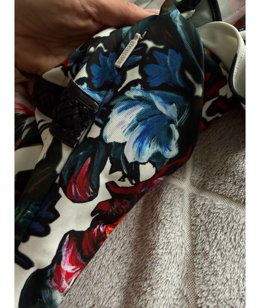 ROBERTO CAVALLI Мульти вискозное коктейльное платье, фото 6