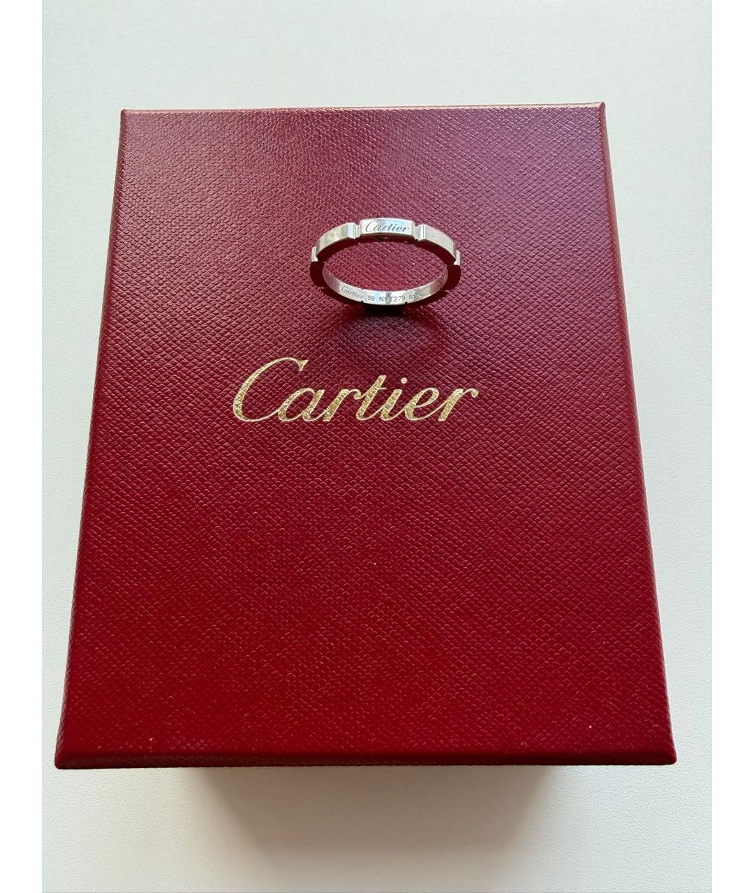 CARTIER Белое кольцо из белого золота, фото 1