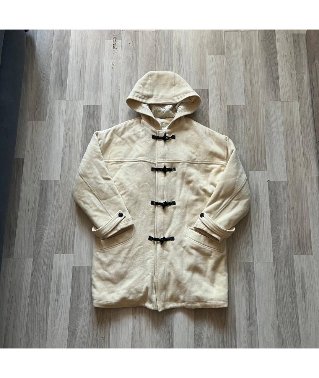 VERSACE Бежевое кашемировое пальто, фото 10