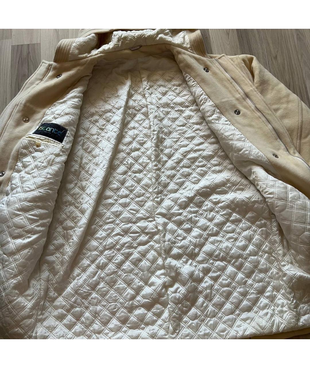 VERSACE Бежевое кашемировое пальто, фото 3