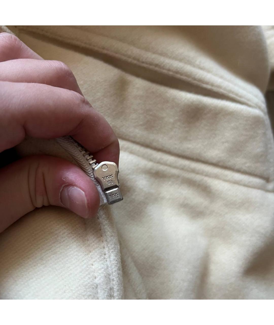 VERSACE Бежевое кашемировое пальто, фото 9