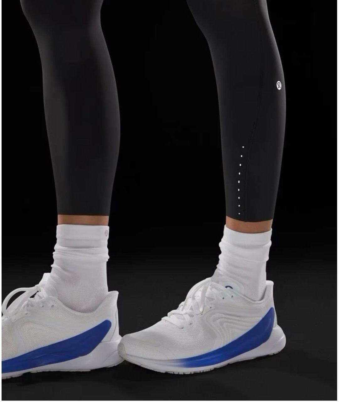 Lululemon Черные полиэстеровые леггинсы и велосипедки, фото 5