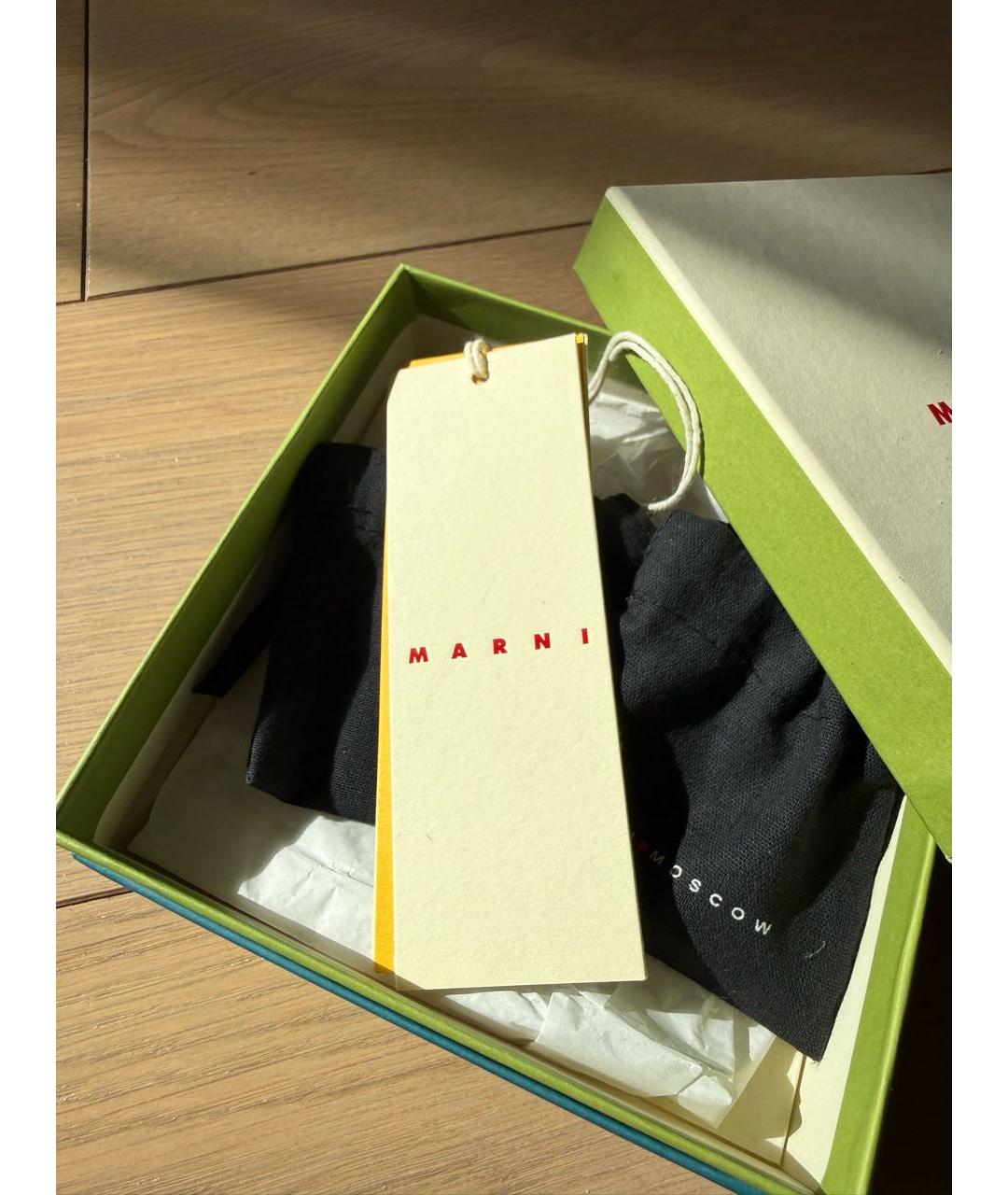 MARNI Золотой металлический комплект, фото 6