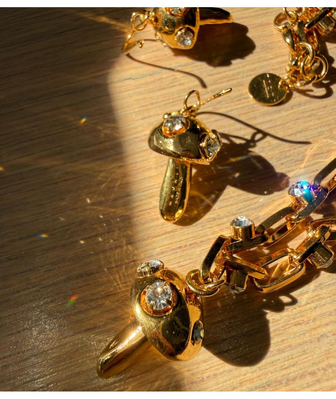 MARNI Золотой металлический комплект, фото 3