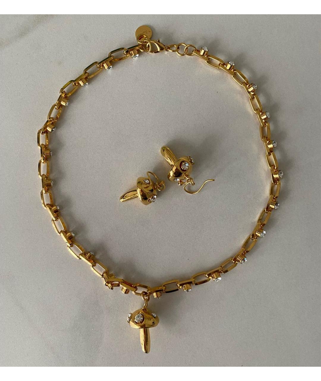 MARNI Золотой металлический комплект, фото 7