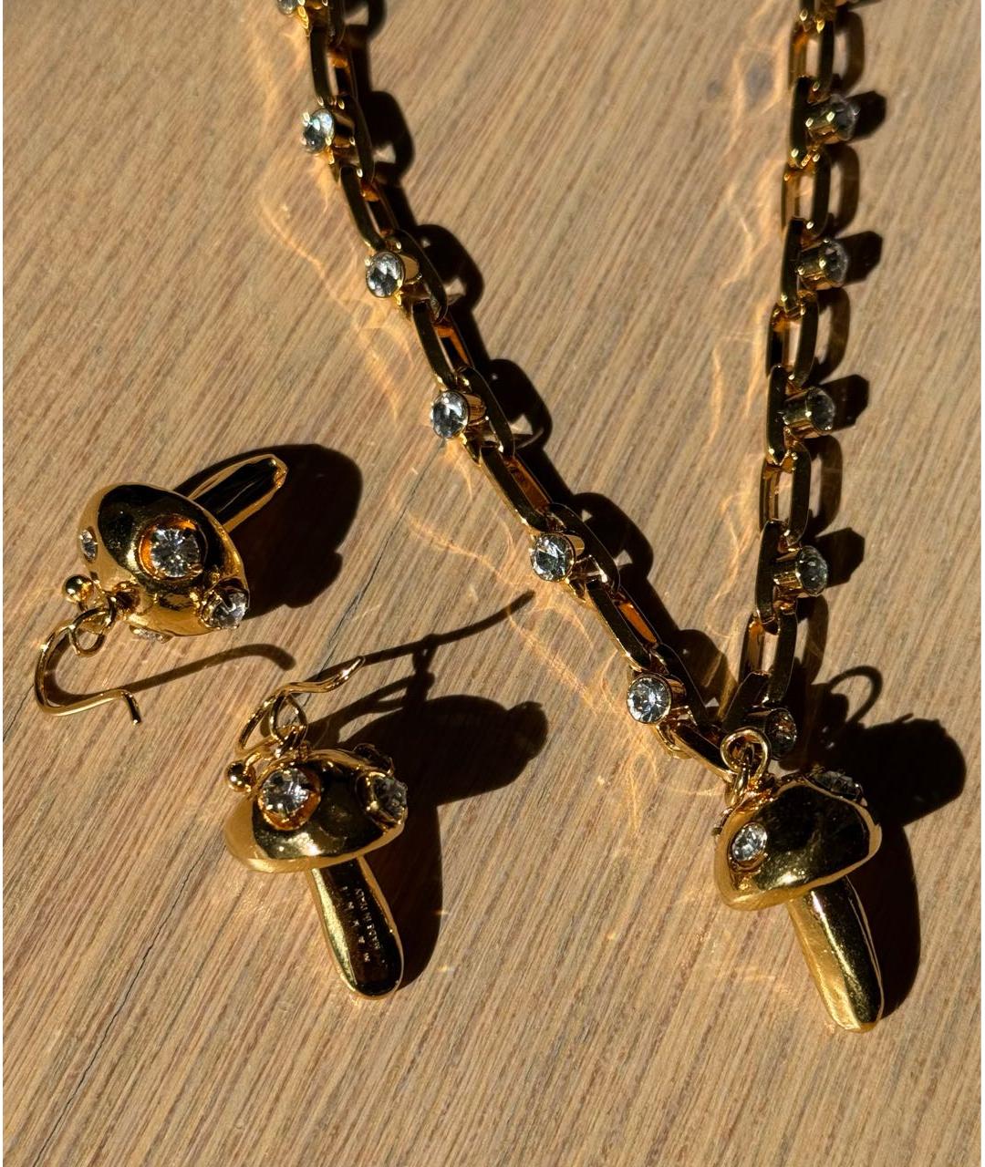 MARNI Золотой металлический комплект, фото 2