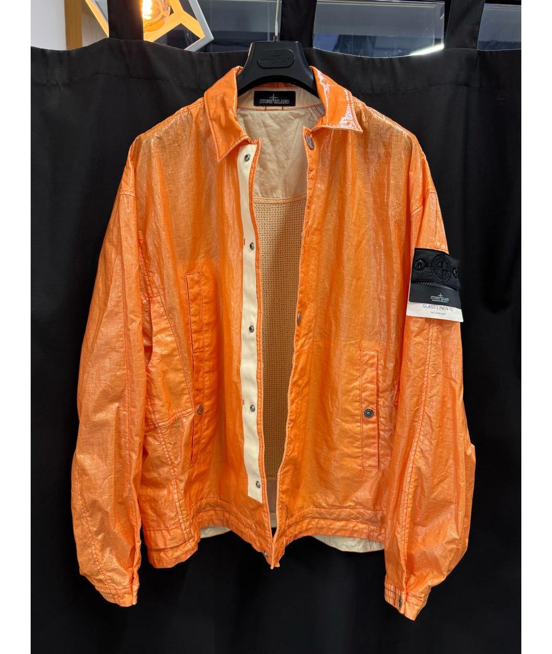 STONE ISLAND SHADOW PROJECT Оранжевая куртка, фото 5