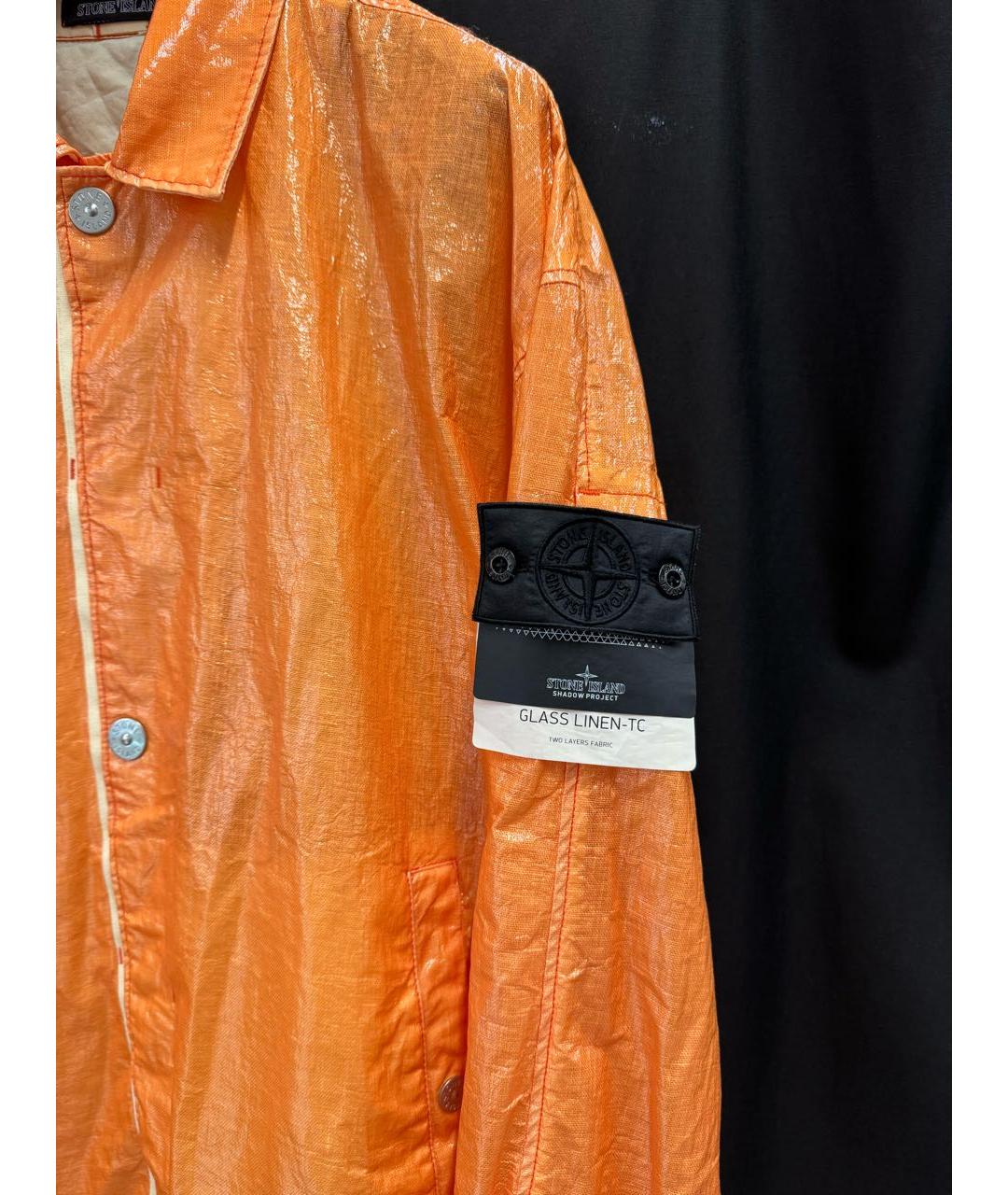 STONE ISLAND SHADOW PROJECT Оранжевая куртка, фото 4
