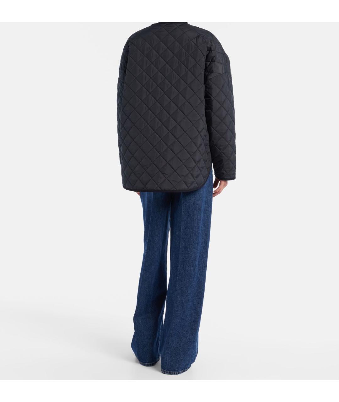 TOTEME Черная полиэстеровая куртка, фото 5