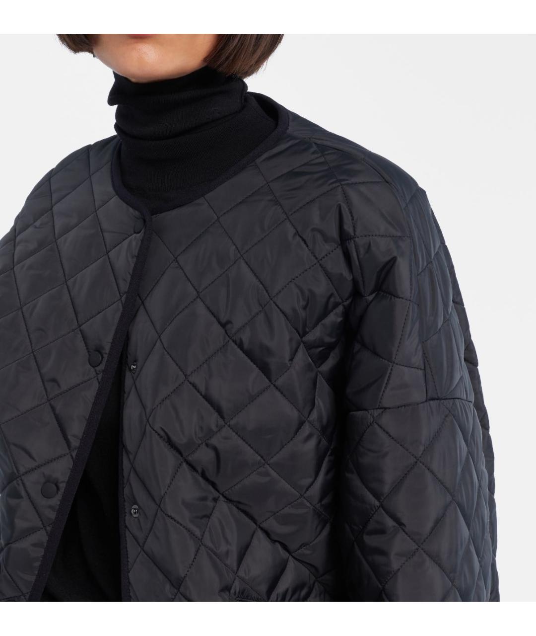 TOTEME Черная полиэстеровая куртка, фото 4