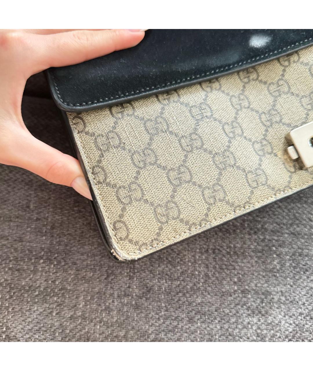 GUCCI Бежевая сумка тоут, фото 7